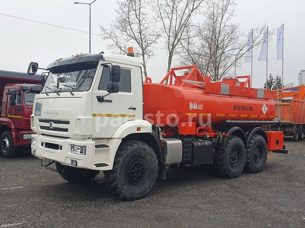 Автотопливозаправщик ГРАЗ 56167-123027-50 (12 куб., 2 отсека) на шасси КАМАЗ 43118-23027-50