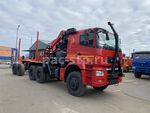 Сортиментовоз с ГМУ Cranab TL12 на шасси КАМАЗ 65802-1010-87(S5)