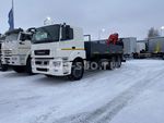 Бортовой КАМАЗ 65207-1002-87 с КМУ Fassi 245A.0.24