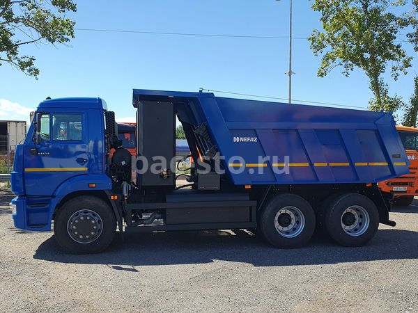 самосвал 6х4, г/п 14,40 тн, дв. дв. газов. 820.92-300, КП ZF9, 10м3, МКБ, МОБ, ГБО ГБО 9х80 + 4х80