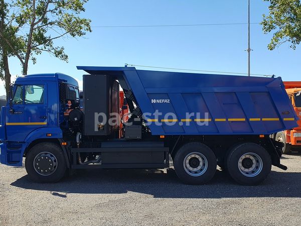 самосвал 6х4, г/п 14,40 тн, дв. дв. газов. 820.92-300, КП ZF9, 10м3, МКБ, МОБ, ГБО ГБО 9х80 + 4х80