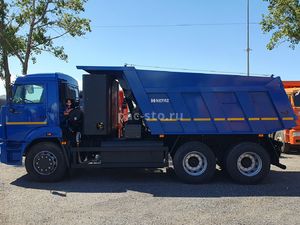 самосвал 6х4, г/п 14,40 тн, дв. дв. газов. 820.92-300, КП ZF9, 10м3, МКБ, МОБ, ГБО ГБО 9х80 + 4х80