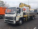Бортовой а/м  JAC N120L с КМУ HYVA HST 6.3 за кабиной