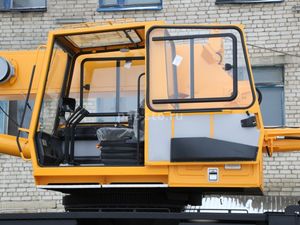 кран автомобильный ГАЛИЧАНИН КС-55713-5; г/п 25 т, длина стрелы 22 м. шасси КАМАЗ 43118 (6х6)