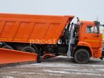 КДМ-7881010 на с.КамАЗ-6520-49 (Передний поворотный отвал, Средний нож, Боковой отвал)