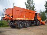 КДМ-7881010 на с.КамАЗ-6520-49 (ПМ (сталь.цист, V=12 м3), сопла, Передний поворотный отвал)