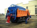 КДМ-7881010 на с.КамАЗ-6520-7915-49 (ПС (сталь, V=10,5 м3), Поворотный отвал, Боковой отвал)