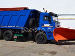 КДМ-7881010 на с.КамАЗ-6520-7915-49 (ПС (сталь, V=10,5 м3), Скоростной отвал, Средняя щетка)