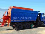 КДМ-7881010 на с.КамАЗ-6520-53 (ПС (сталь 09Г2С V=10,5 м3), Средняя щетка)