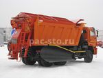 КДМ-7881011 на с.КамАЗ-6522 (ПС (сталь 09Г2С, V=10,5 м3), Боковой отвал