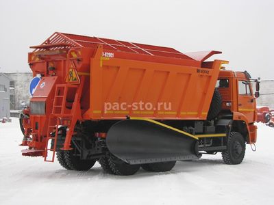 КДМ-7881011 на с.КамАЗ-6522 (ПС (сталь 09Г2С, V=10,5 м3), Боковой отвал