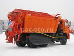 ЭД-405В3 на с.КамАЗ-6522 (ПС (сталь 09Г2С V=10,5 м3), Боковой отвал