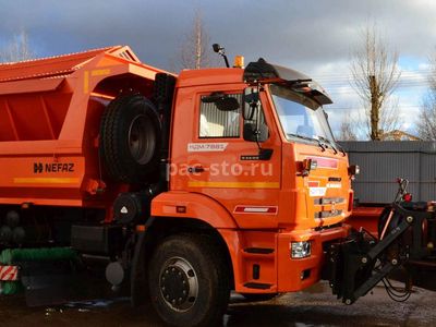 КДМ-7881050 на с.53605 (ПС сталь 09Г2С,V=6 м3, Передний отвал, Средняя щетка)