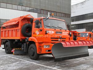 ЭД-244КМ на с.53605 (ПС сталь 09Г2С, V=5 м3, Передний отвал, Средняя щетка)