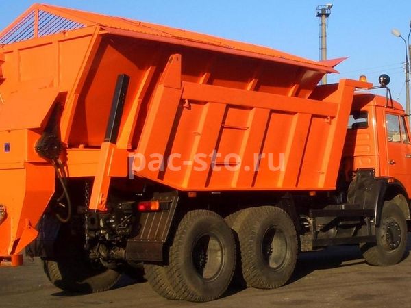 КДМ-650-03 на с.65115-50 (ПС сталь 09Г2С, V=8 м3, Комбинированный отвал)