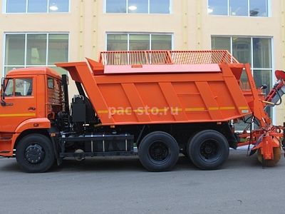 ЭД-405А1 на с.65115-48 (ПС сталь 09Г2С, V=8 м3, Задняя щетка)