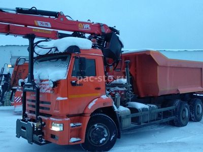 КДМ-650-07-01 на ш.6520-53 (ГМУ, Самосвальный кузов, Передний отвал)