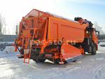 КДМ-650-07-01 на ш.6520-53 (ГМУ, Самосвальный кузов, ПС сталь 09Г2С, V=10,5 м3, Боковой отвал)