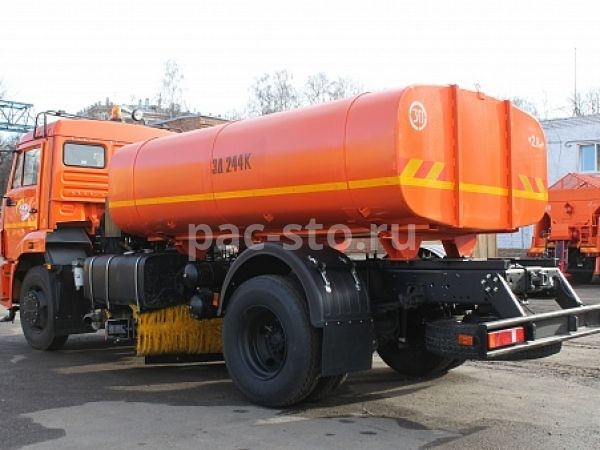 КДМ-7881030 на ш.43253 (ПМ сталь 09Г2С, V=9 м3, Сопла, Средняя щетка)
