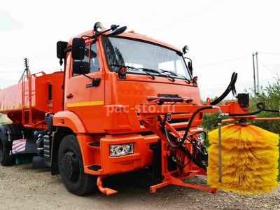 КДМ-7881030 на ш.43253 (ПМ сталь 09Г2С, V=9 м3, Сопла, Средняя щетка, ОМБ)
