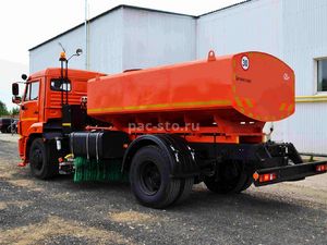 КДМ-7881040 на ш.53605 (ПМ пласт, V=9 м3, Сопла, Средняя щетка)