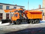 КДМ-650-05 на ш.65115-48 (ГМУ, Самосв.кузов, ПС сталь 09Г2С, V=8 м3, Передний и боковой отвалы)
