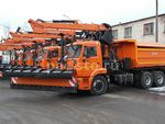 КДМ-650-05 на ш.65115-50 (ГМУ, Самосвальный кузов, ПС сталь 09Г2С, V=8 м3, Передний отвал)