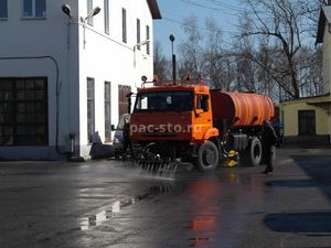 КДМ-650-08 на ш.65115-48 (ПМ сталь 09Г2С, V=12 м3, Передняя высоконапорная рейка, Средняя щетка)