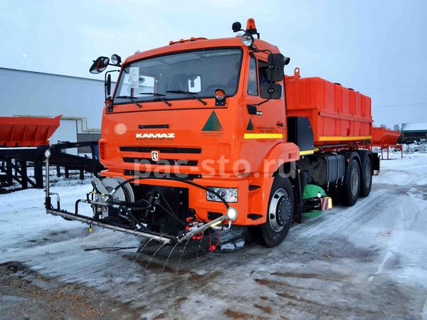КДМ-7881022 на ш.65115-48 (ПМ пласт, V=12 м3, Передняя рейка, Средняя щетка)