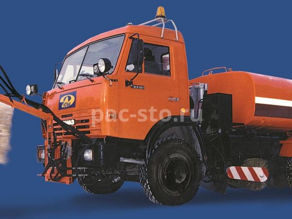 ЭД-405 на ш.65115-48 (ПМ сталь 09Г2С, V=9,7 м3, Сопла, Средняя щетка, ОМБ)
