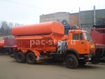 ЭД-405Б на ш.65115-50 (ПС сталь 09Г2С, V=8 м3, ПМ сталь 09Г2С, V=12,5 м3, Сопла, Средняя щетка)