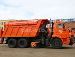 ЭД-405В на ш.65115-48 (Самосв.кузов, ПС сталь 09Г2С, V=8 м3, Средняя щетка)