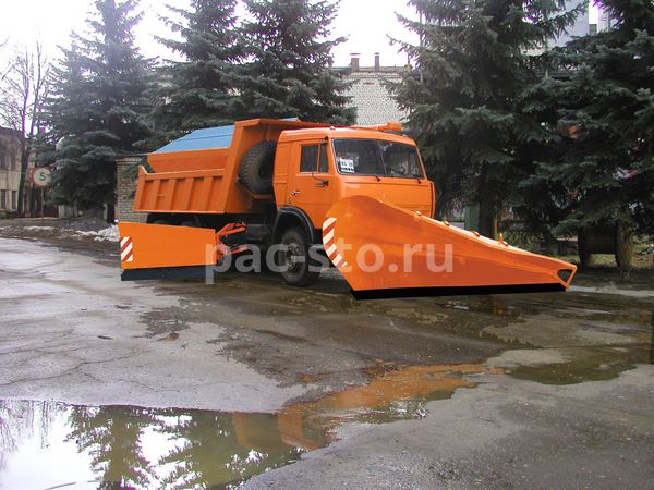 ЭД-405В на ш.65115-50 (Самосв.кузов, ПС сталь 09Г2С, V=8 м3, Скоростной отвал, Боковой отвал)