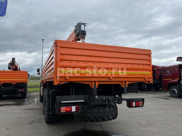 бортовой а/м КАМАЗ 43118 с КМУ Hangil HGC-756