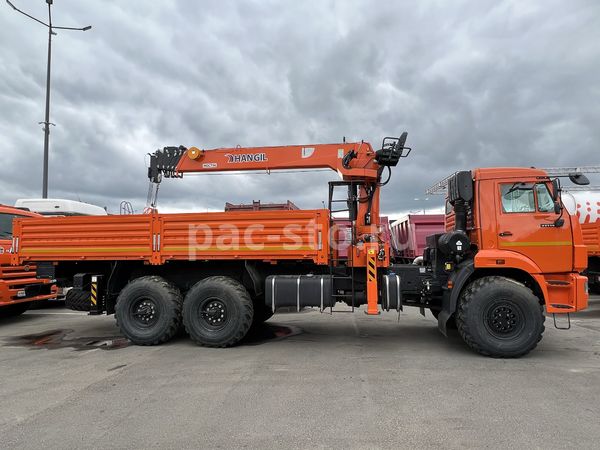 бортовой а/м КАМАЗ 43118 с КМУ Hangil HGC-756