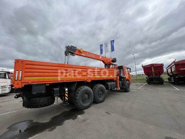 бортовой а/м КАМАЗ 43118 с КМУ Hangil HGC-756