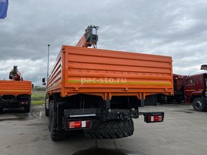 бортовой а/м КАМАЗ 43118 с КМУ Hangil HGC-756