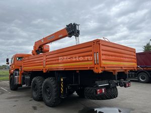 бортовой а/м КАМАЗ 43118 с КМУ Hangil HGC-756