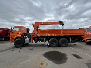 бортовой а/м КАМАЗ 43118 с КМУ Hangil HGC-756