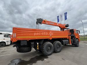 бортовой а/м КАМАЗ 43118 с КМУ Hangil HGC-756