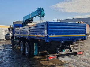Бортовой КАМАЗ 65117-3010-48 с КМУ HKTC 7016
