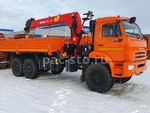 бортовой а/м КАМАЗ 43118-3027-48 с КМУ PALFINGER INMAN ИТ-150 без доп.опор