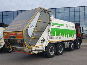 Мусоровоз с задней загрузкой ALFANORD KGH25-KP с откидной мусороприёмной ванной на базе КАМАЗ-65951