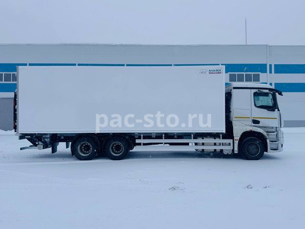 Рефрижератор N330-03 на шасси КАМАЗ 65658 с грузоподъемным бортом