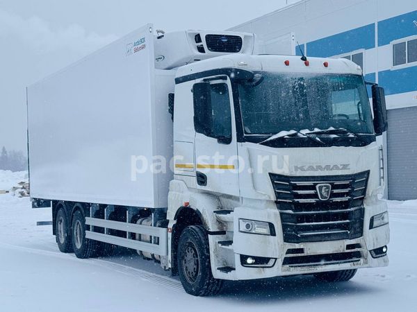 Рефрижератор N330-03 на шасси КАМАЗ 65658 с грузоподъемным бортом