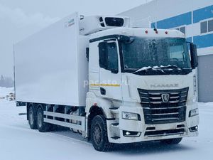 Рефрижератор N330-03 на шасси КАМАЗ 65658 с грузоподъемным бортом