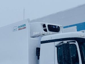 Рефрижератор N330-03 на шасси КАМАЗ 65658 с грузоподъемным бортом