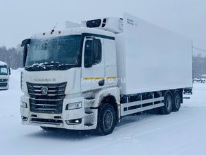 Рефрижератор N330-03 на шасси КАМАЗ 65658 с грузоподъемным бортом