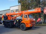 автокран КЛИНЦЫ КС-55713-5К-4 Light, г/п 25 т на шасси КАМАЗ 43118-23011-50