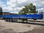 бортовой полуприцеп ТЗА г/п-32,1 тн; 13480х2476х730 мм; ССУ 1150 мм, пневмоподвеска, оси ПЛАНТ